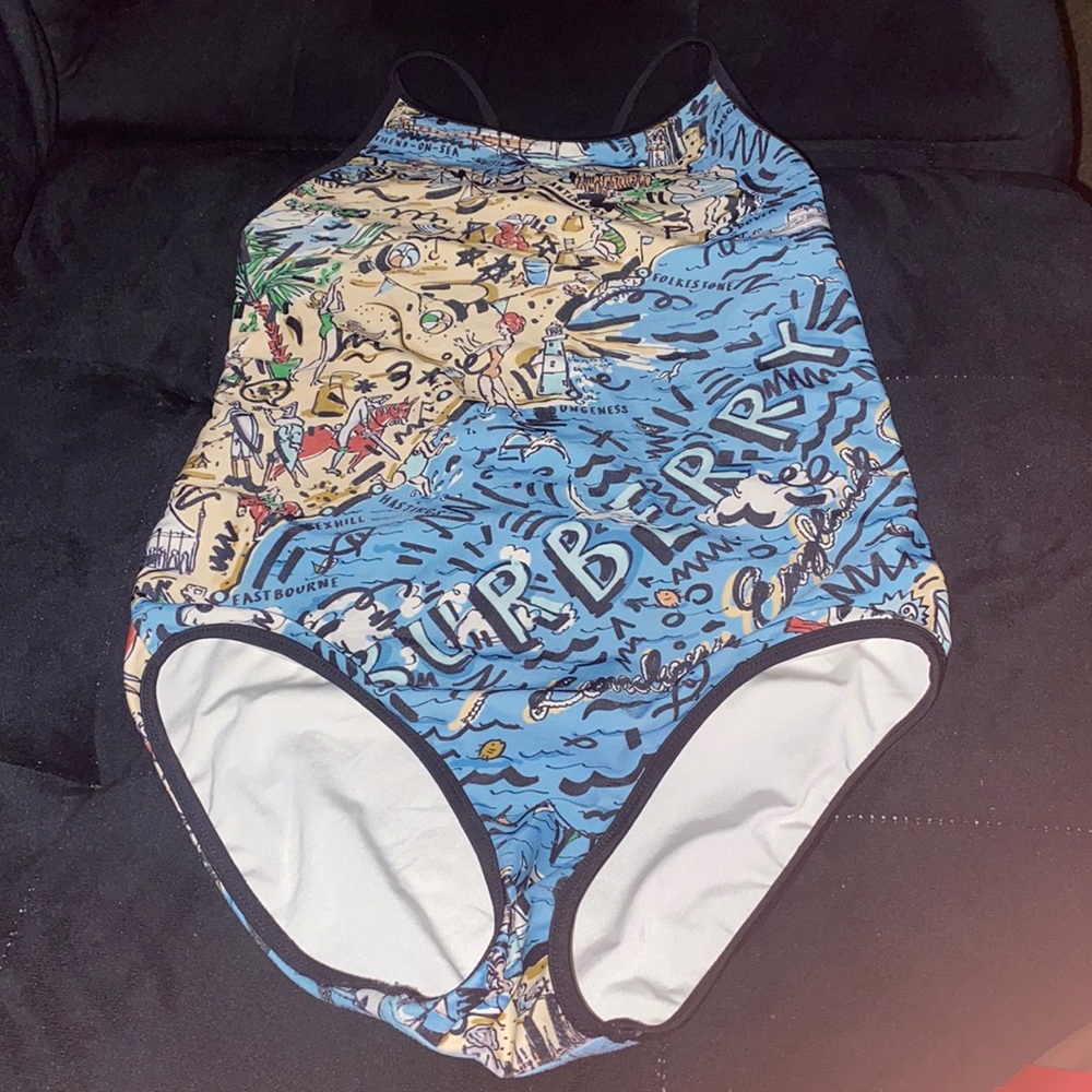 Girls Burberry bathing suit